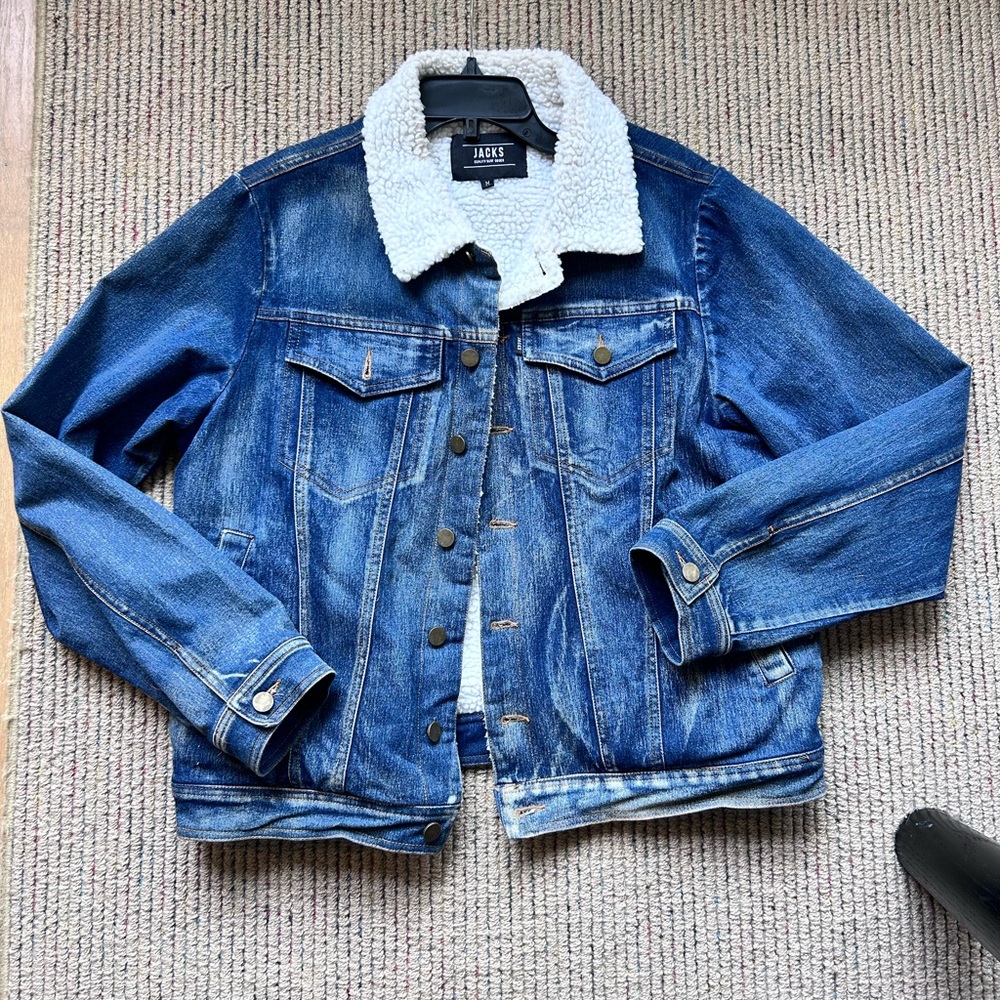 Jean Jacket with Sherpa
